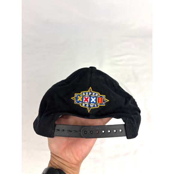 Vintage Denver Broncos Super Bowl 32 XXXII Snapback Hat NFL OS 1990's - Picture 3 of 13